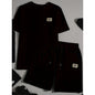 Men's Wheat Grain Tassel Type Comfortable 2-piece Set Knitting Suit