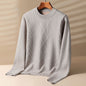 Fall Winter Men Round Neck Winter Trendy Velvet Thickening Sweater