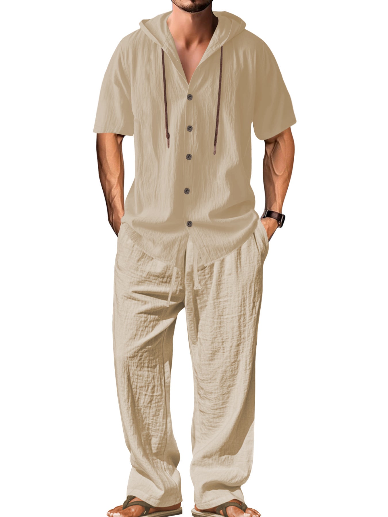 Fashion Personality Men's Sports Leisure Suit