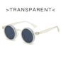 Adjustable Zoom Round Frame Polarized Sunglasses For Men