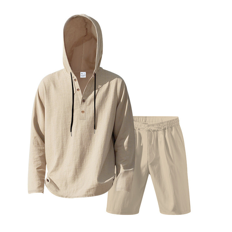Men's Summer Suit Linen Leisure Trendy