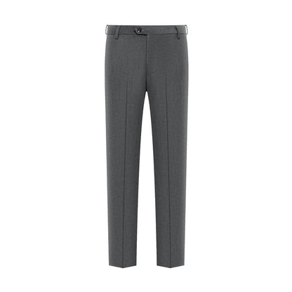 Black Slim Fit Men's Formal Casual Suit Pants