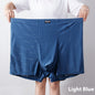 Mesh Ice Silk Underwear Men's Plus Size Boxer