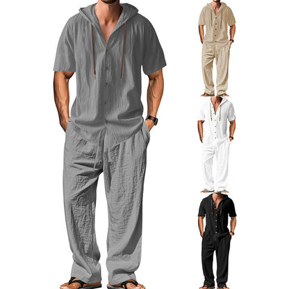 Fashion Personality Men's Sports Leisure Suit