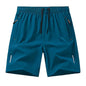 European Size Summer Ice Silk Quick-drying Fifth Pants Men's Sports Basketball Shorts Loose Training Shorts
