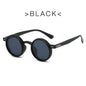 Adjustable Zoom Round Frame Polarized Sunglasses For Men