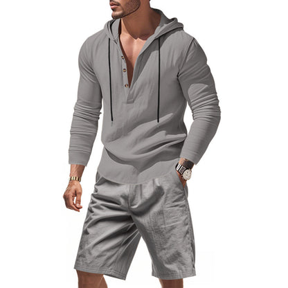 Men's Summer Suit Linen Leisure Trendy
