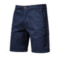 Straight Slim Cropped Pants Plus Size Solid Color Men's Clothing