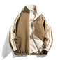 Men's Casual Cardigan Stand-up Collar Jacket Double-sided Wear All-matching