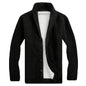 Autumn And Winter Sweater Knitwear Men's Cardigan Lapel