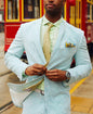 Two-piece Digital Printing Suit With Two Buttons Suit