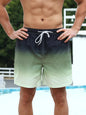 Men's Versatile Casual 3D Printed Striped Shorts
