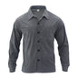 Corduroy Single-breasted Slim Jacket For Men