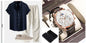Men's Stand Collar 3D Digital Printing Fashion Slim-fit Short-sleeved Shirt