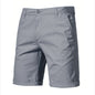 Men's Casual Straight-leg Loose Cargo Suit Shorts