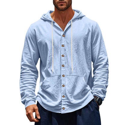 Spring And Autumn American Style Loose Men's Shirt Loose