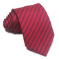 8CM Polyester Jacquard Striped Tie Men's Business Formal Red Black Blue