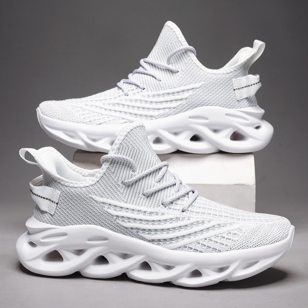 Sneaker Men's Fly-kit Mesh Twist Bottom Lightweight