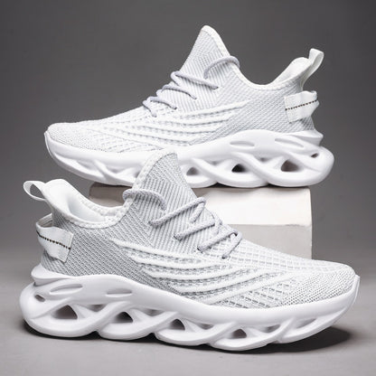 Sneaker Men's Fly-kit Mesh Twist Bottom Lightweight