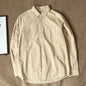 Men's Long Sleeve Simple Korean Casual Loose Shirt