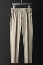 Men's Ice Silk Stretch Breathable Solid Color Trousers