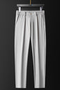 Men's Ice Silk Stretch Breathable Solid Color Trousers