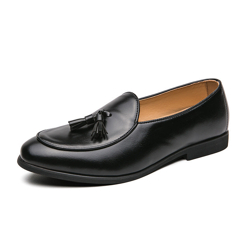 Plus Size Fringed Leather Shoes Men's Size 38-46 Men's British Business