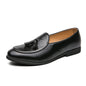 Plus Size Fringed Leather Shoes Men's Size 38-46 Men's British Business