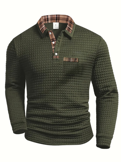 Men's Casual Solid Color Sports Polo Shirts