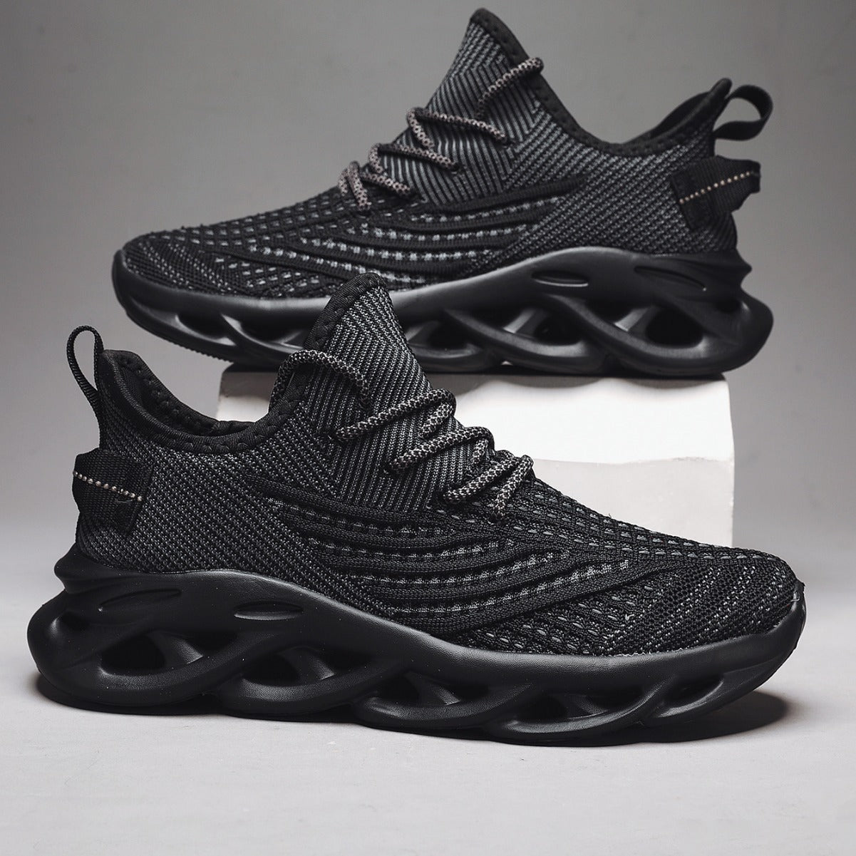 Sneaker Men's Fly-kit Mesh Twist Bottom Lightweight