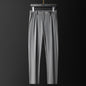Seamless Non-ironing Men's Ice Silk Trousers