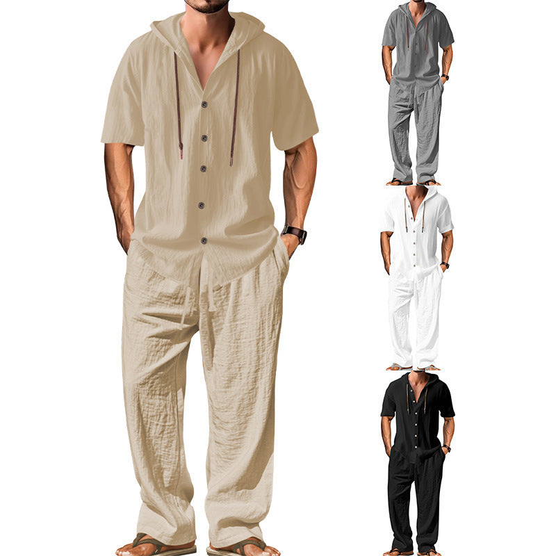 Fashion Personality Men's Sports Leisure Suit