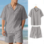 Men's Summer Suit Loose Casual Light Luxury