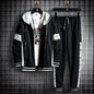 Men's Fashion Personality Hooded Casual Suit