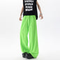 Basamine Ice Silk Drooping Curtain Lazy Men's Summer Mopping Wide-leg Casual Pants