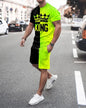 Men's Loose Casual Short Sleeve Suit