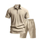 Linen Suit Men's Summer Simple Leisure