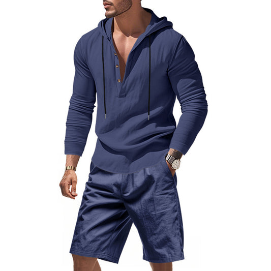 Men's Summer Suit Linen Leisure Trendy
