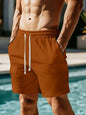 Casual Multi-pocket Workwear Shorts Lace-up Five-point Men