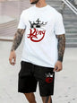 Personality Men's 3D Digital Printing Suit