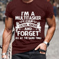 Men's Fashion 3D T-shirt Casual Loose