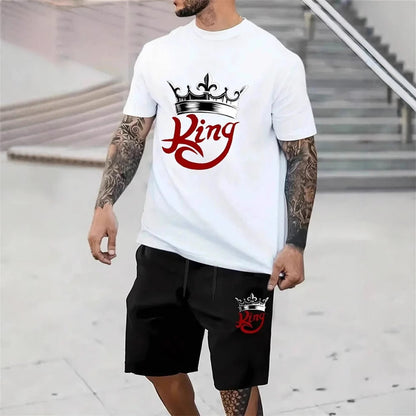 Personality Men's 3D Digital Printing Suit