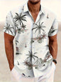 3D Printing Fashion New Flower Men's Short Sleeve Shirt