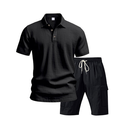 Linen Suit Men's Summer Simple Leisure