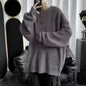 Loose Casual Retro Trendy Underwear Crew Neck Sweater
