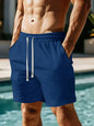 Casual Multi-pocket Workwear Shorts Lace-up Five-point Men