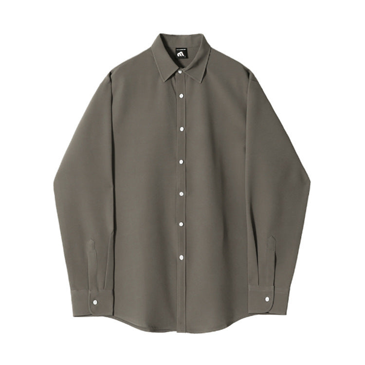Shirt Long Sleeve Men Autumn Light Ripe Wind Casual