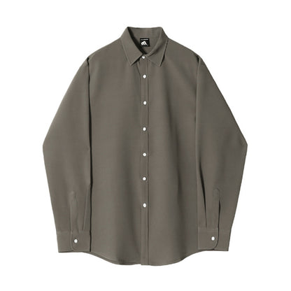 Shirt Long Sleeve Men Autumn Light Ripe Wind Casual