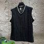 Men's Fashion All-matching Solid Color Vest Suit