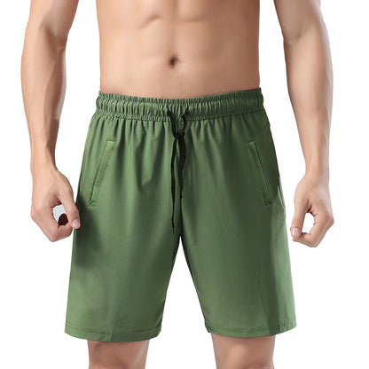 Men's Breathable Training Cool Pants Cropped Pants